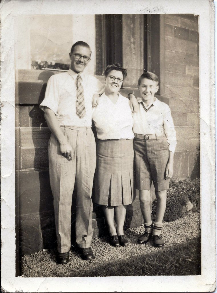 Aunt Elsie with Iain and Burnett Pender, ca. 1944