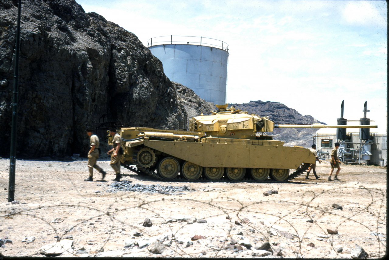 Centurion Tank, Aden, 1958