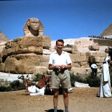 Burnett Pender, Travelling back from Aden, in Cairo, ca. 1959