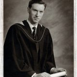 Burnett B. Pender, Graduation Photo, Glasgow University, 1955