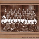 John Nielson Intitution, Paisley. Burnett Pender, middle row 2 from right. (ca. 1946?)
