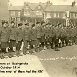 6th Camerons, John Pender - front row, 8th from left