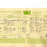 Marriage Certificate,: John Burnett Borthwick, 20th June 1893