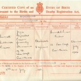 Birth Certificate, Richard John Stevenson Pender, 2/7/1966