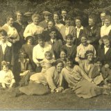 Scan of Outing: centre - George Borthwick (ca. 1920's)