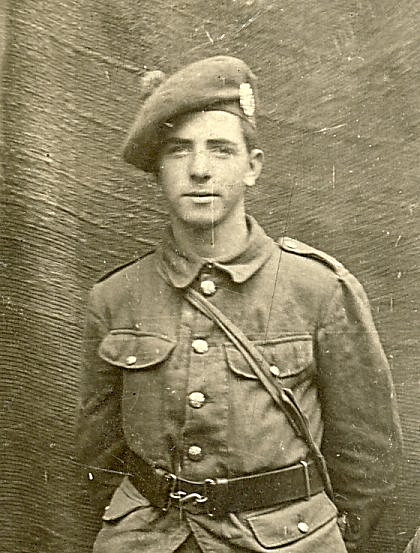 John Pender,6th Camerons, ca. 1917